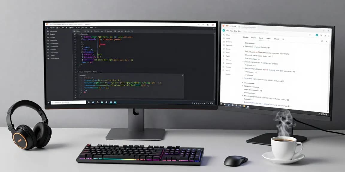 Gi8 software demonstrating advanced development techniques in a modern workspace.