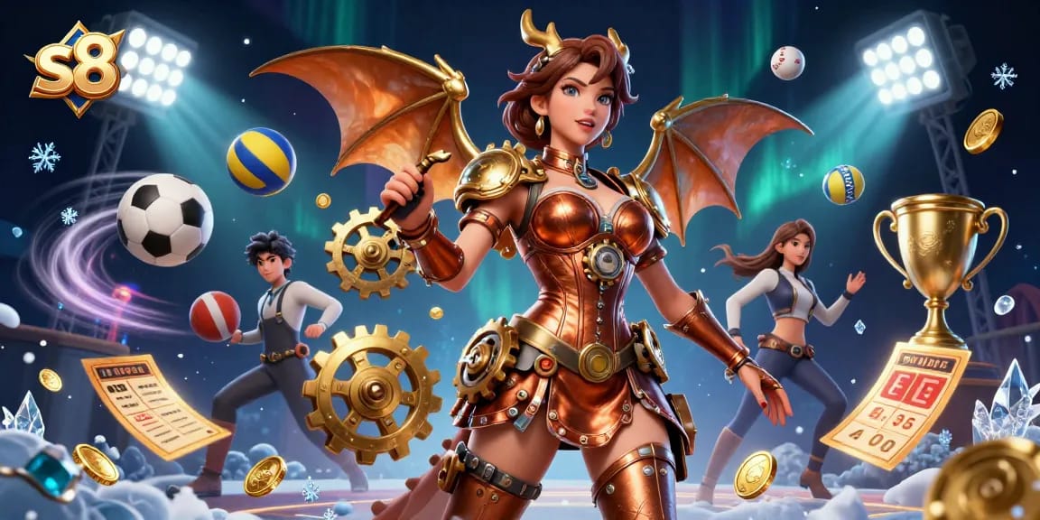 Experience thrilling gaming adventures with s8 while engaging in captivating casino illustrations.