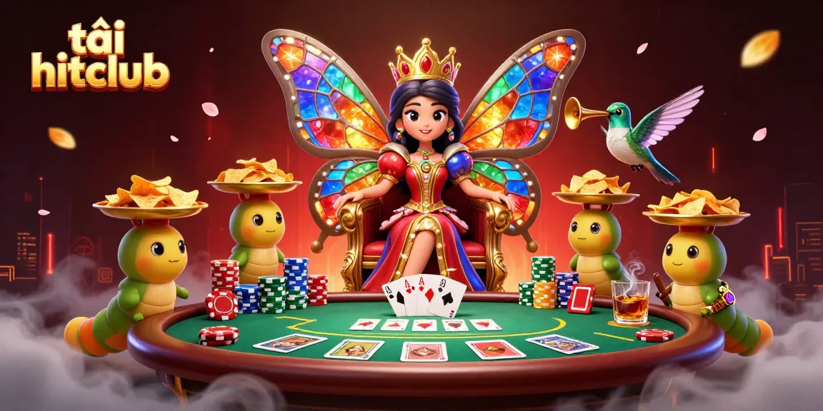Engage in the world of tải hitclub with vibrant 3D characters and dynamic poker elements.