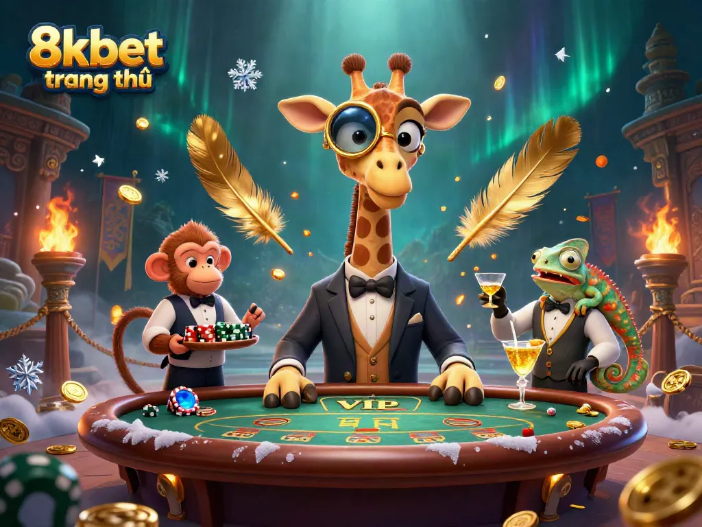 Experience thrilling moments at 8xbet trang chủ with high-stakes gaming featuring a VIP giraffe and more.