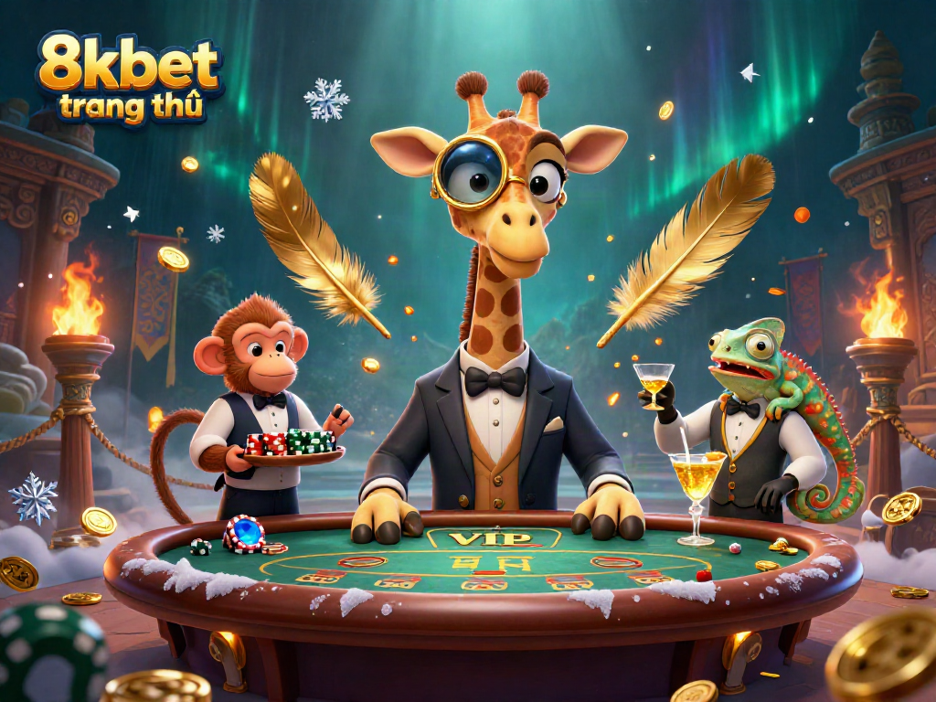 Experience thrilling moments at 8xbet trang chủ with high-stakes gaming featuring a VIP giraffe and more.