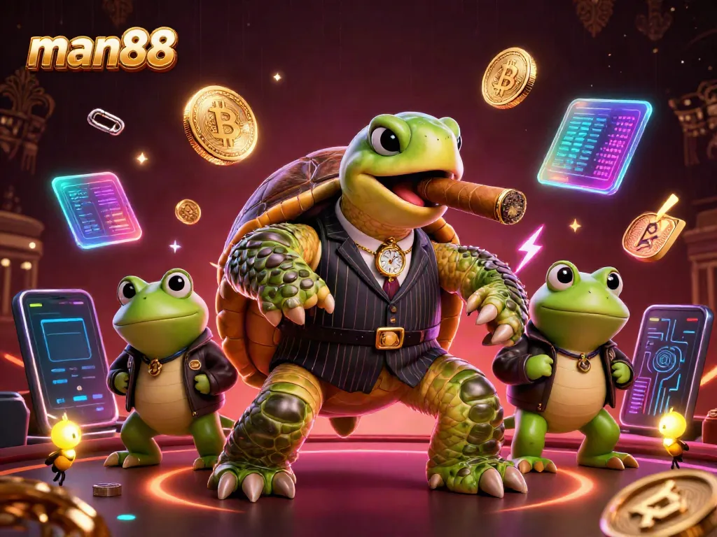 Experience thrilling gaming moments with man88, featuring a lively casino scene full of action.
