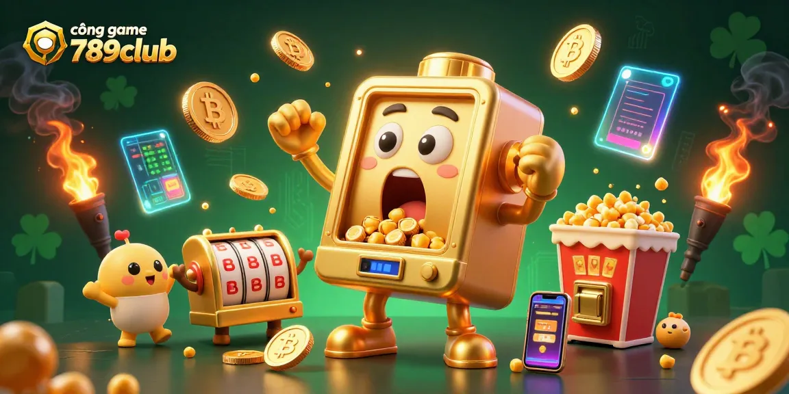 Enjoy thrilling action at cổng game 789club with dynamic slot machines and crypto elements.