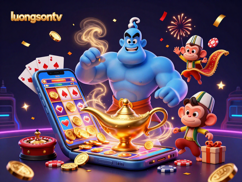 Engage with exciting slot games on luongsontv featuring unique characters and vibrant visuals.