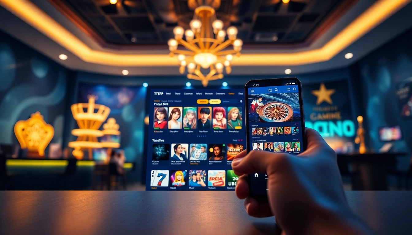 TTPTP online gambling platform interface showcasing games and user experience