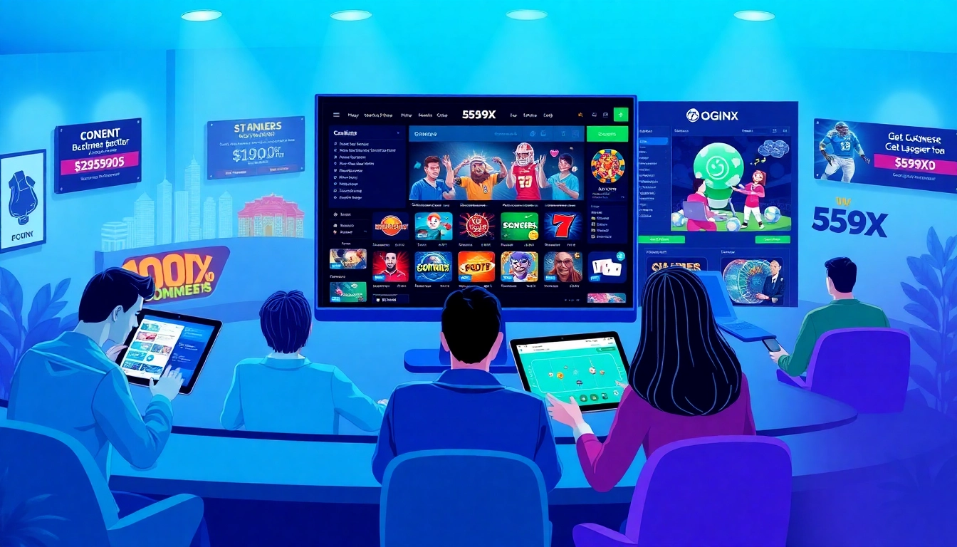 Experience the engaging online betting platform 559X with diverse games and user-friendly interface.