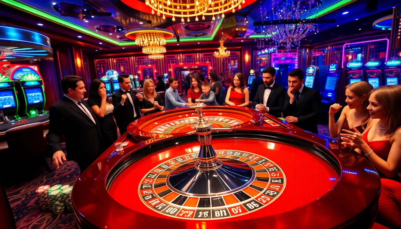 Players enjoy an exhilarating roulette experience at https://s8889.in.net/, capturing the excitement of online gambling.