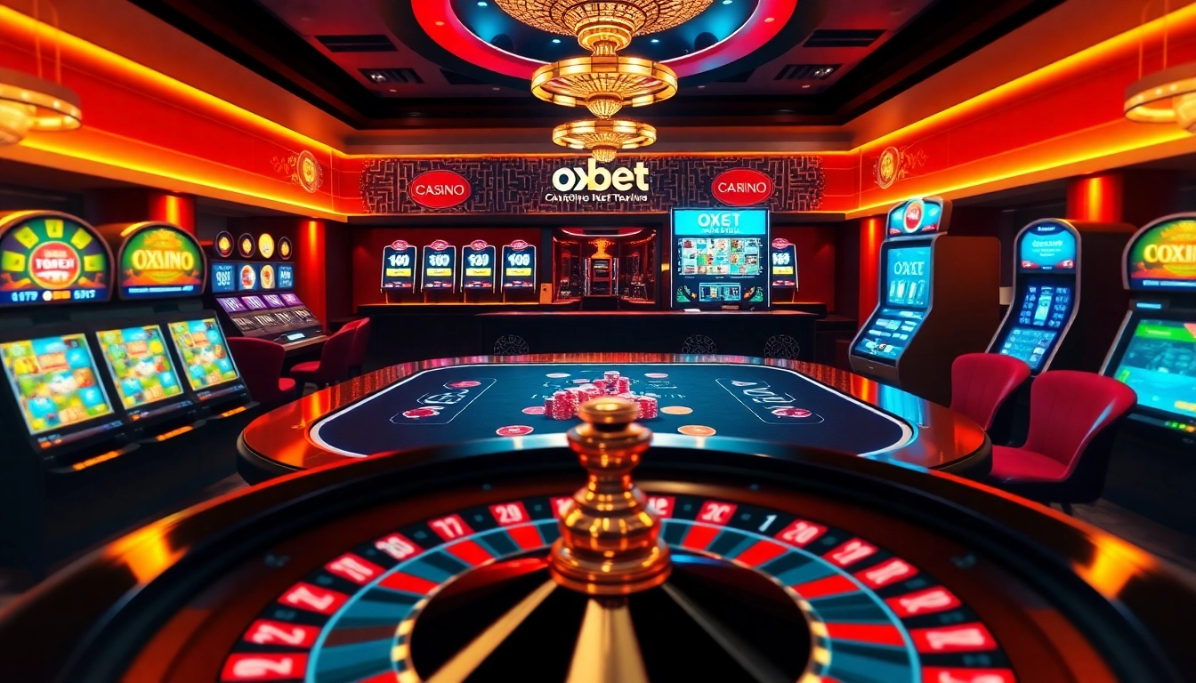 Engaging players in the oxbet game with vibrant casino elements and high-stakes excitement.