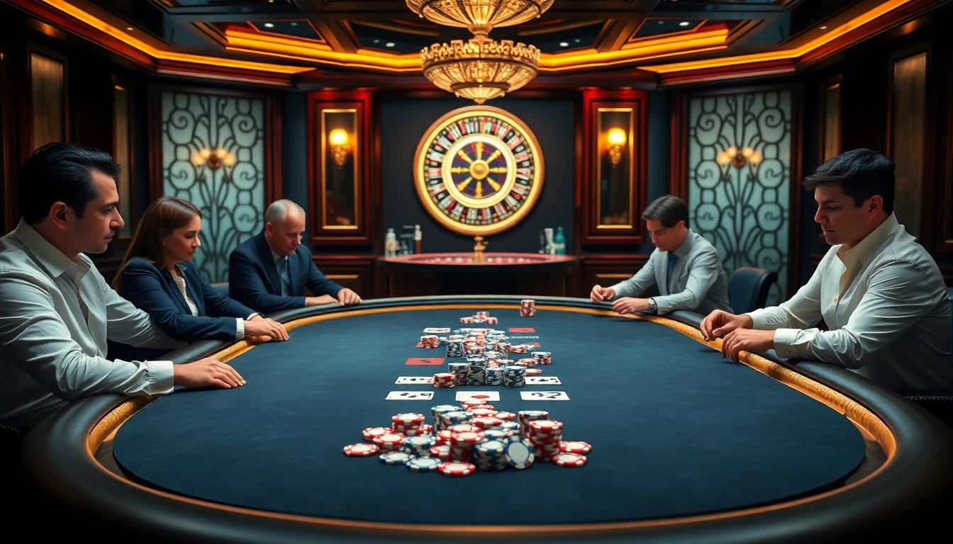 Experience the thrill of high-stakes poker with da88 luxury casino elements.