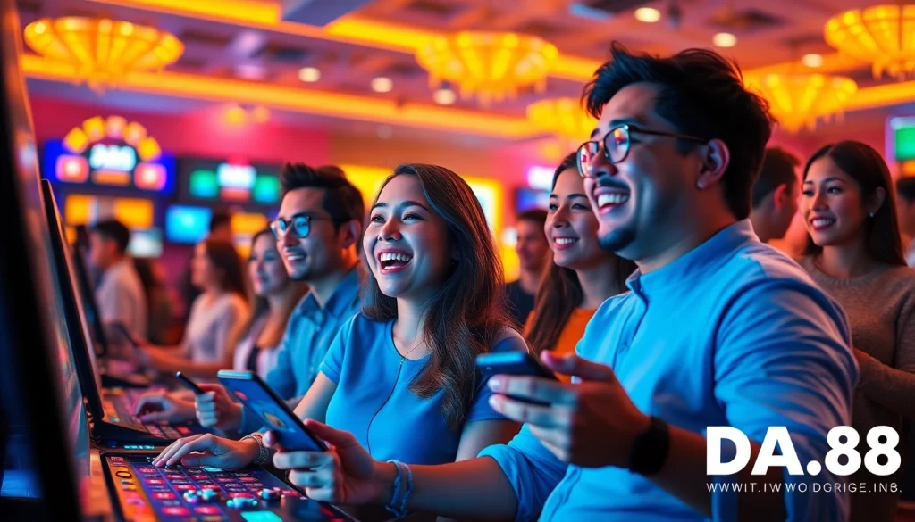 Engaging players and gaming excitement showcased on https://da88.media/, featuring diverse games and thrilling experiences.