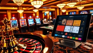 Experience thrilling gaming moments at https://s666hn.com/ with luxury casino tables and slot machines.
