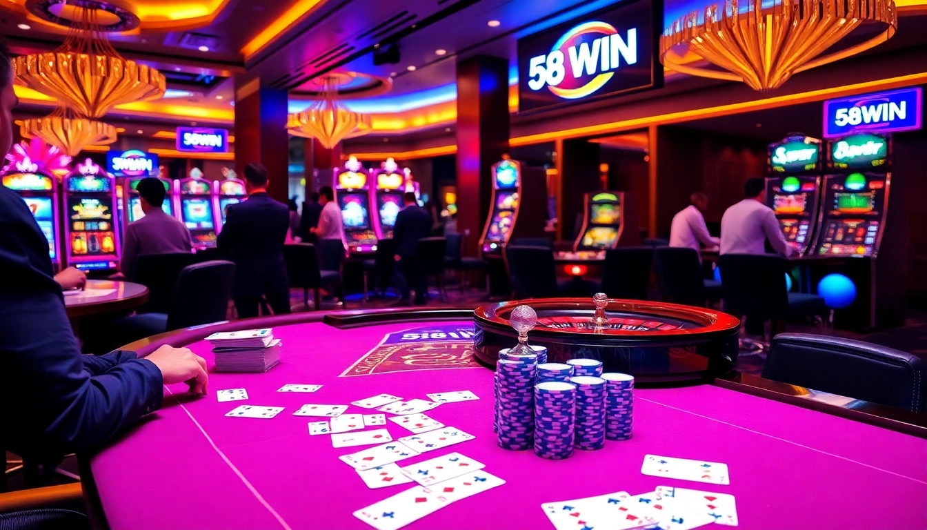 Experience the excitement of gambling at https://58win.surf/ with vibrant casino visuals and engaging gameplay.