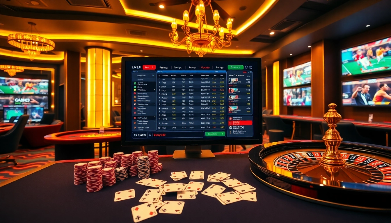 Engage with the vibrant online sportsbook from https://lucky88.ceo/, showcasing live betting excitement with sports odds and casino elements.