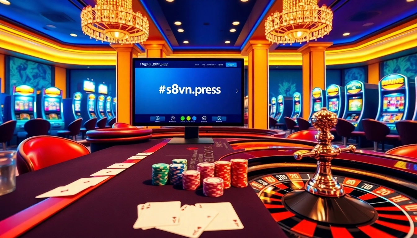 Experience the luxury of gaming at https://s8vn.press/ with vibrant casino tables and thrilling roulette.