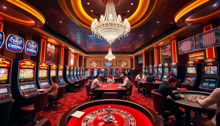 Experience the thrill of 188V with vibrant casino games and a luxurious atmosphere.