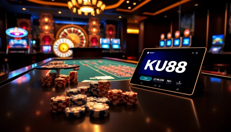 Experience thrilling gameplay at KU88 with engaging casino tables and dynamic gambling options.