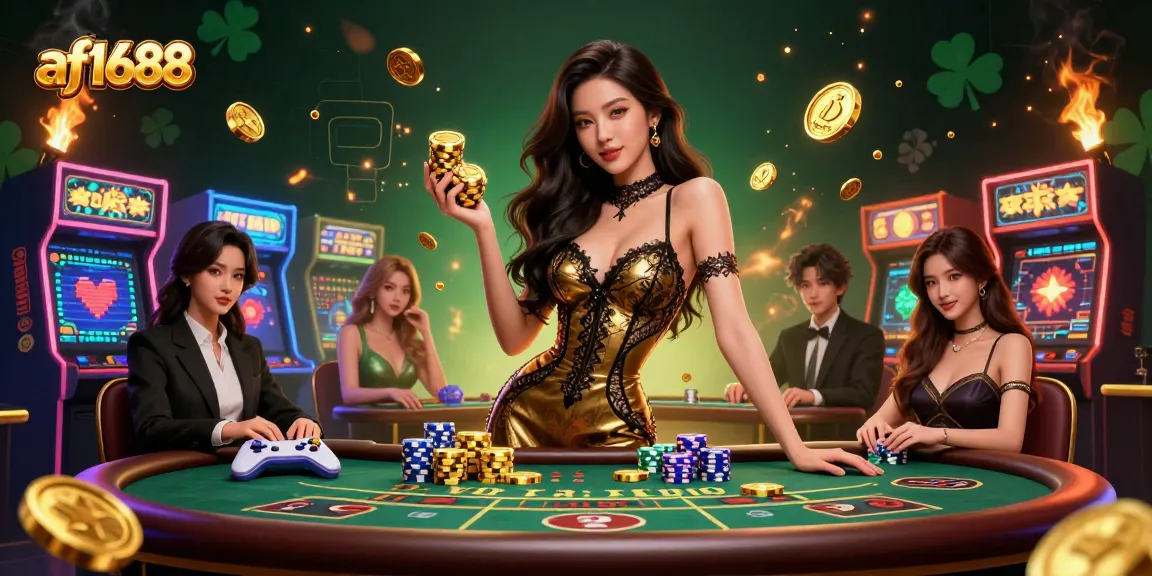 Engage in high-stakes baccarat action at af1688 with stunning visuals and glamorous gameplay.