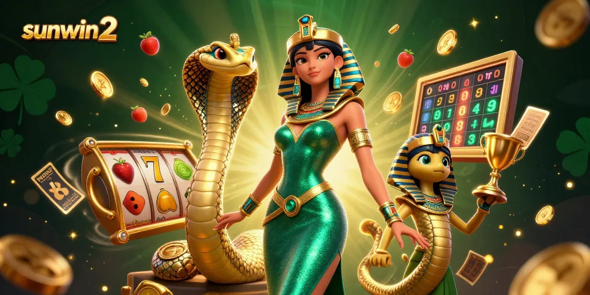 Win big with sunwin2's exciting game features and stunning visuals in a vibrant casino scene.