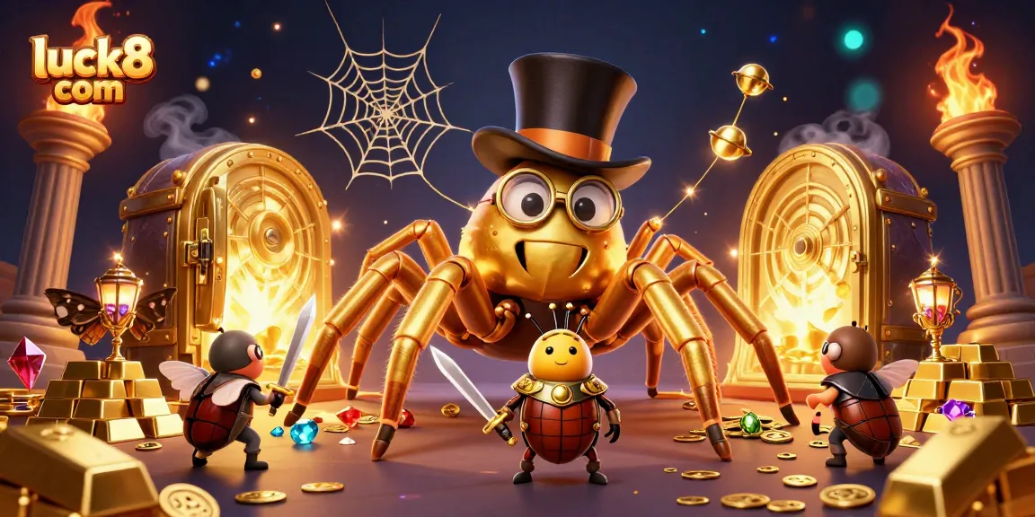 Win big at luck8 com with captivating gaming scenes featuring enchanting characters and treasures.