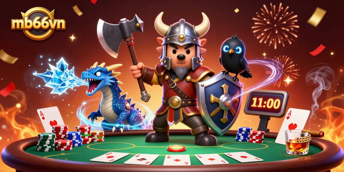 Engage with mb66vn at a vibrant online casino scene full of dynamic poker action and colorful characters.