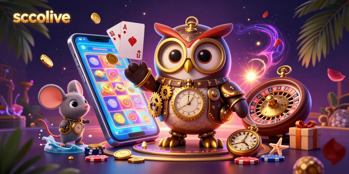 Socolive offers an engaging gambling experience with cartoon characters amidst vibrant slot game themes.