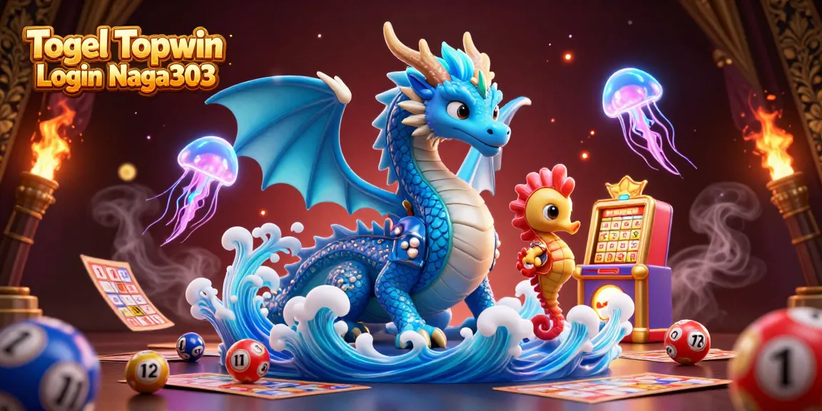 Engaging gameplay at Togel Topwin Login Naga303, showcasing vibrant 3D lottery elements and characters.