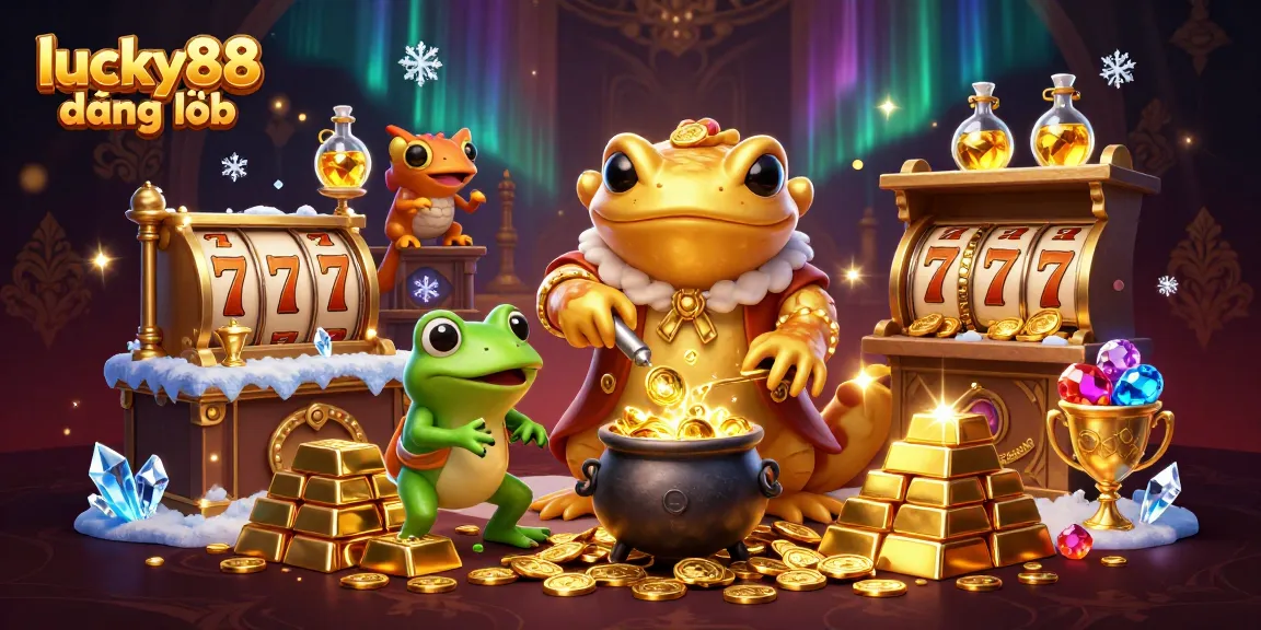 Engage with lucky88 đăng nhập for exhilarating slot gameplay featuring golden symbols and vibrant treasures.